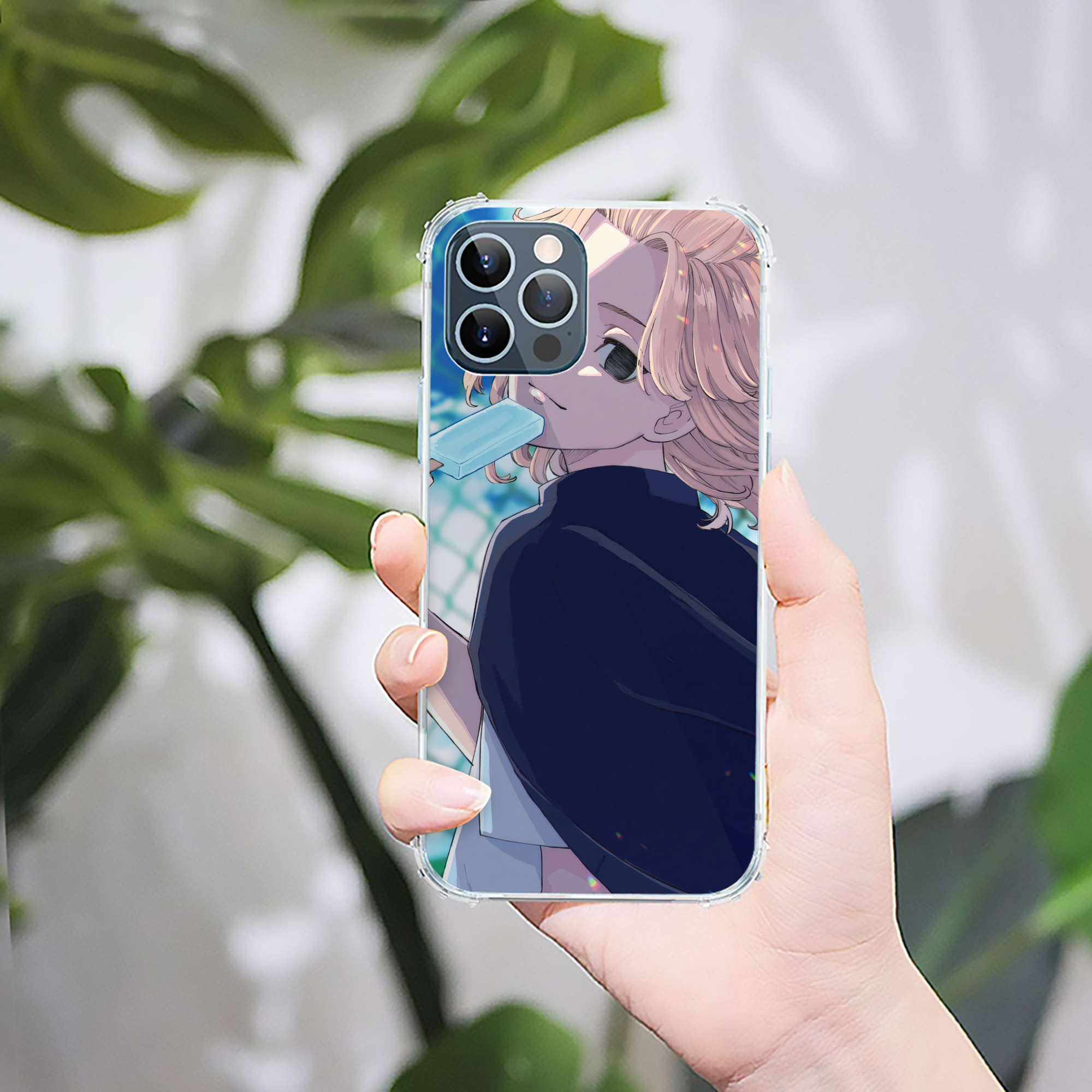 （画像用） 東京リベンジャーズ Tokyo Revengers 【iPhone 12シリーズ対応】透明スマホケース（クリアソフトケース）